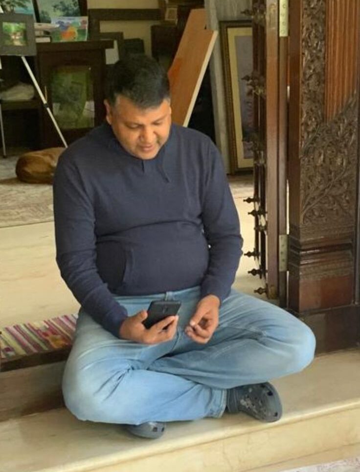 Vivek Goel before fitness journey