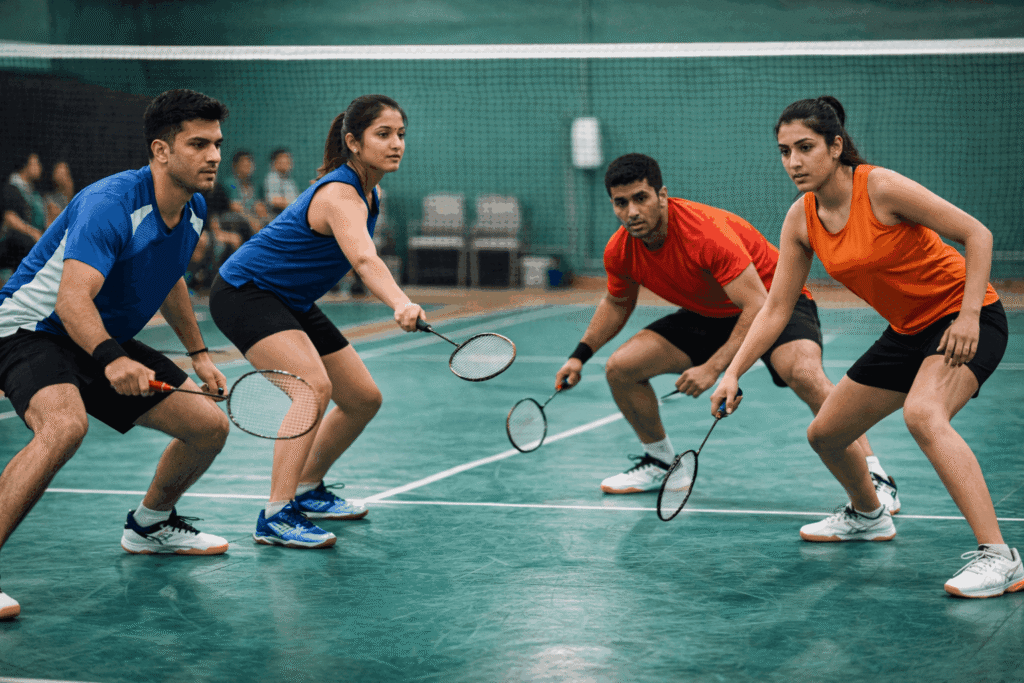 Doubles Strategy in Badminton