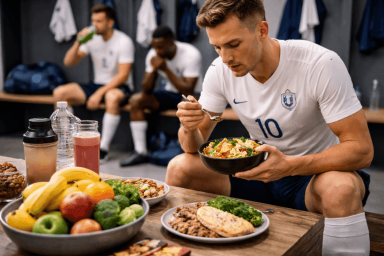 Football Nutrition Guide: What to Eat Before, During & After Matches