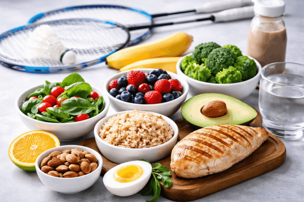 Nutrition for Badminton Players: What to Eat Before and After Matches